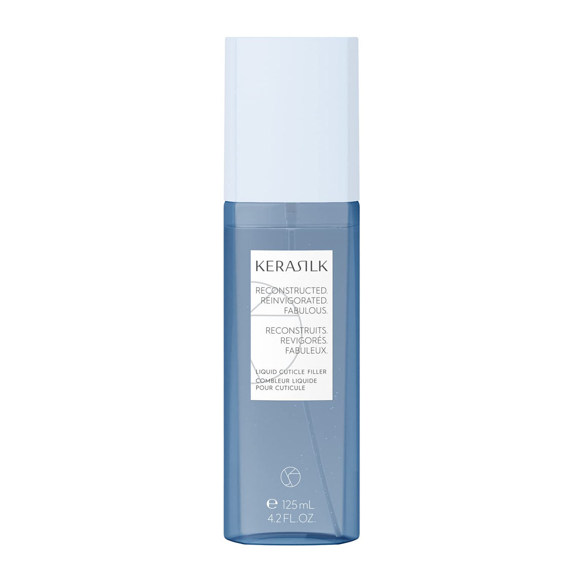 Kerasilk front packaging showing bottle and label, highlighting product benefits