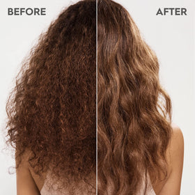Kerasilk taming balm before and after reduces frizz and smooths