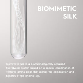 Kerasilk cream texture close-up highlighting silky formula and smoothing effect