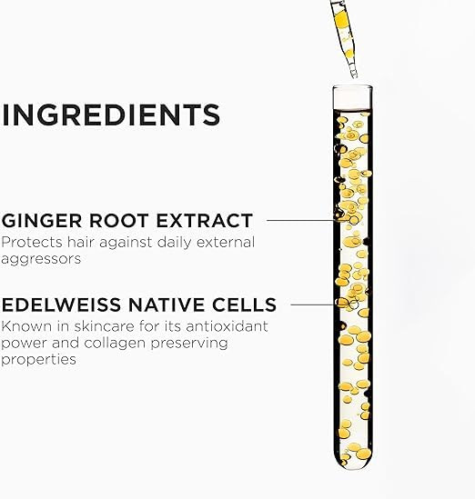 KÉRASTASE back label close-up showing ingredient information