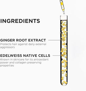 KÉRASTASE back label close-up showing ingredient information