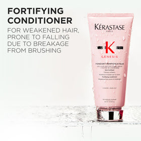 KÉRASTASE back label close-up with directions and ingredient clarity