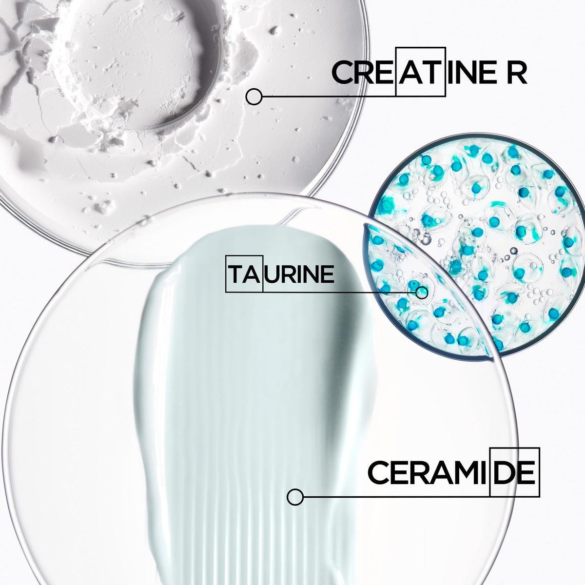 KÉRASTASE creamy lather texture close-up demonstrating gentle cleansing benefits
