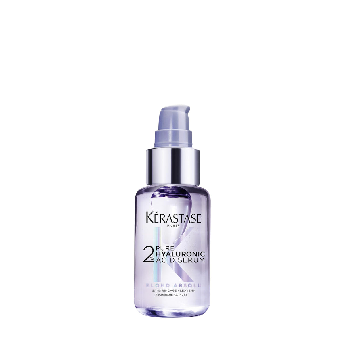 KÉRASTASE bottle front packaging showing product and shine benefits