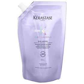 KÉRASTASE front packaging showing the Blond Absolu refill benefits