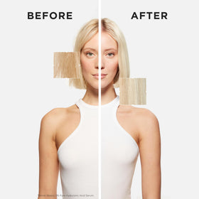KÉRASTASE serum texture close-up demonstrating lightweight hydration