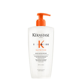 KÉRASTASE bottle front showing product and easy-grip design for salon-quality cleansing