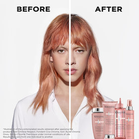KÉRASTASE refill packaging with eco message promoting less waste