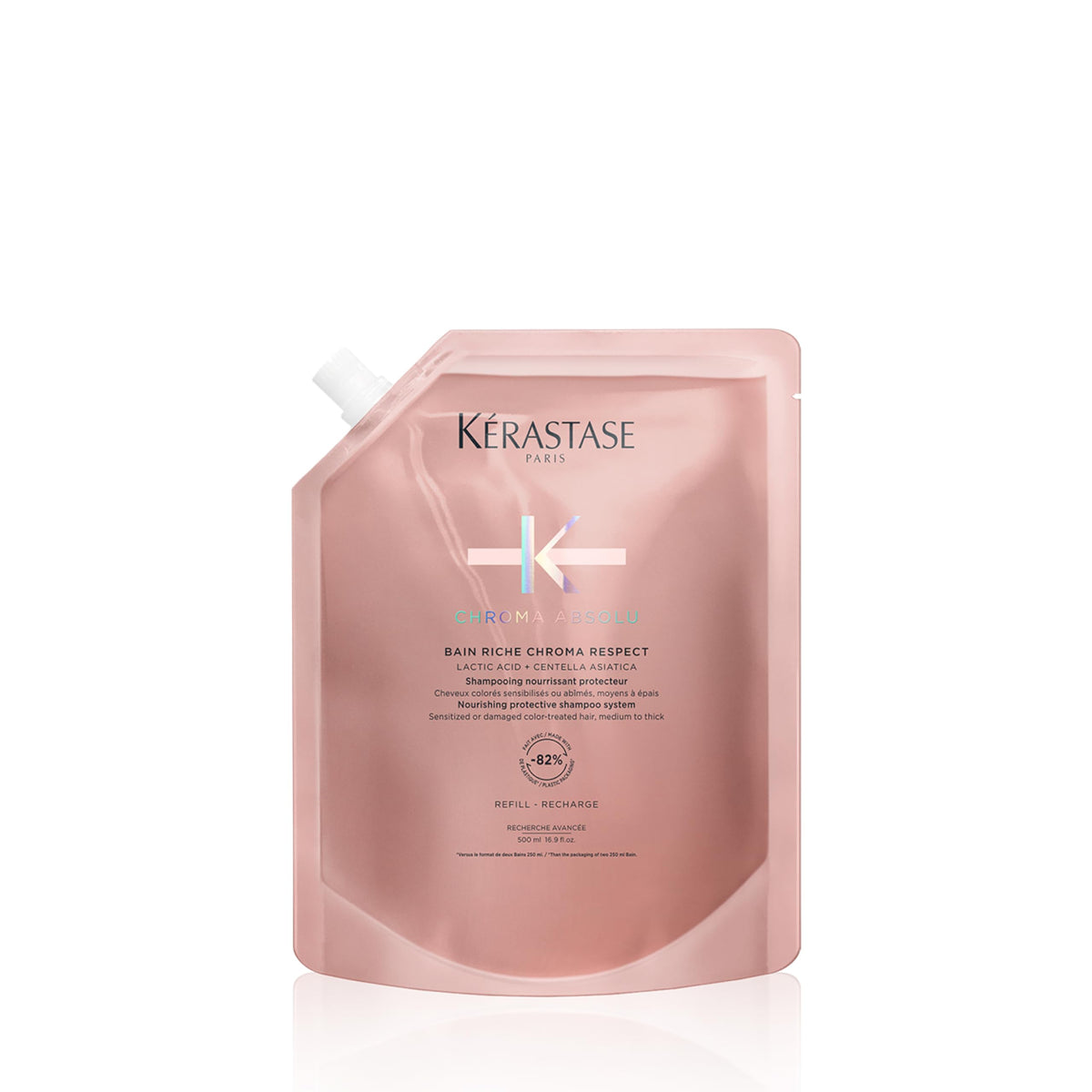 KÉRASTASE refill front packaging showing product and brand benefits