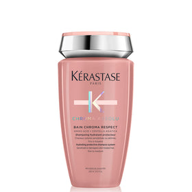 KÉRASTASE bottle front packaging showing product and benefit: color protection
