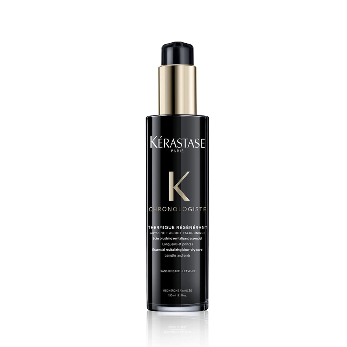KÉRASTASE Chronologiste front bottle showing elegant packaging and protective benefits