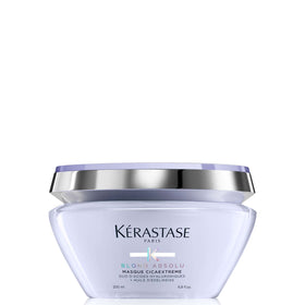 KÉRASTASE front jar view showing premium repair mask packaging and reassurance