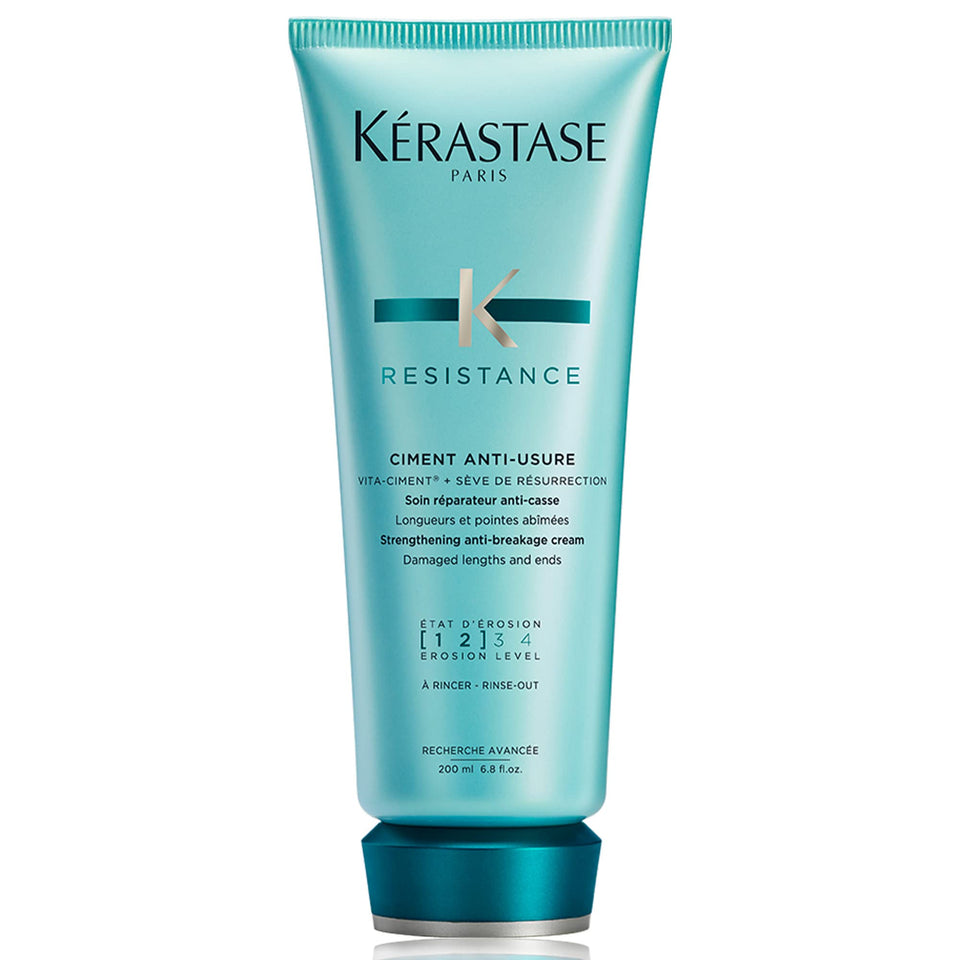 KÉRASTASE front packaging showing product and benefit of strengthened hair