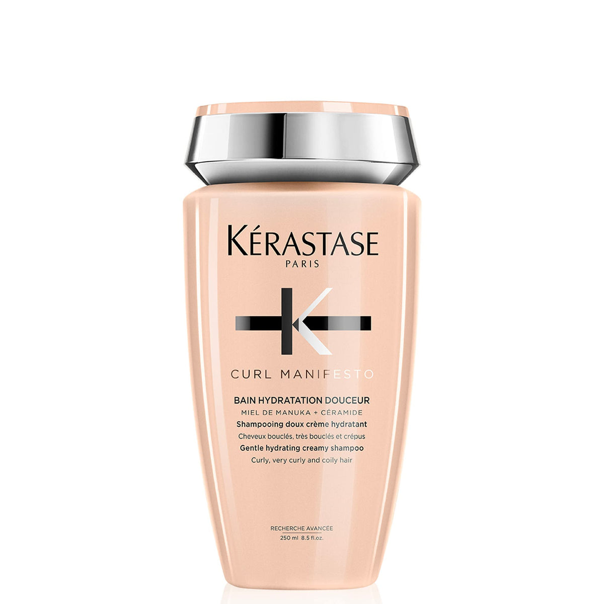 KÉRASTASE front packaging showing product and clear branding benefit hydration