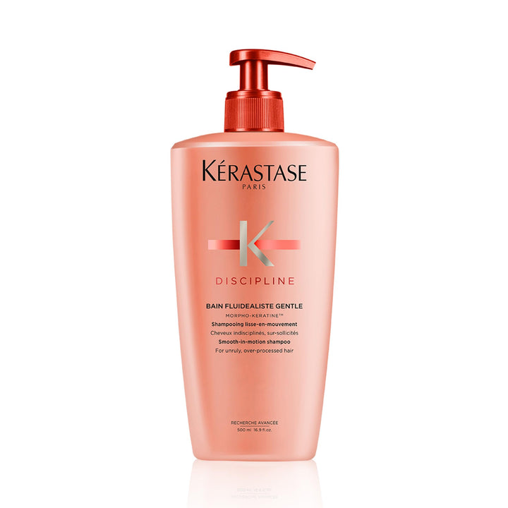KÉRASTASE Discipline front packaging showing bottle and label for easy identification and shelf appeal