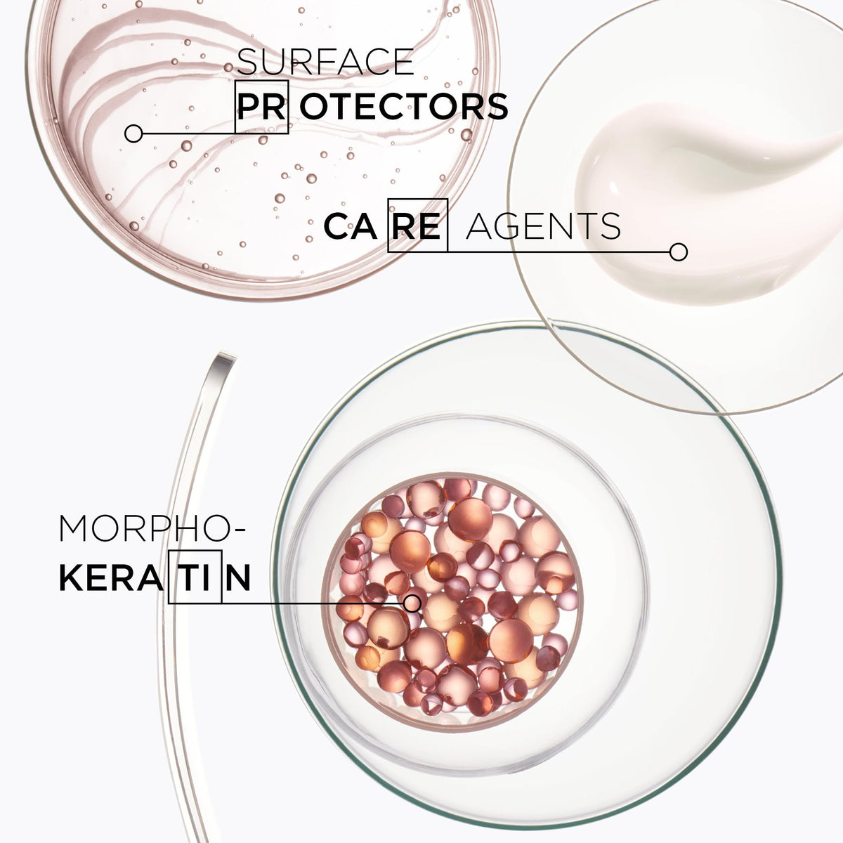 KÉRASTASE Discipline bottle in shower scene showing in-routine use and water-friendly packaging benefit