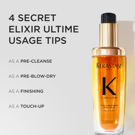 KÉRASTASE Wild Camellia ingredient display, highlights natural nourishing benefit