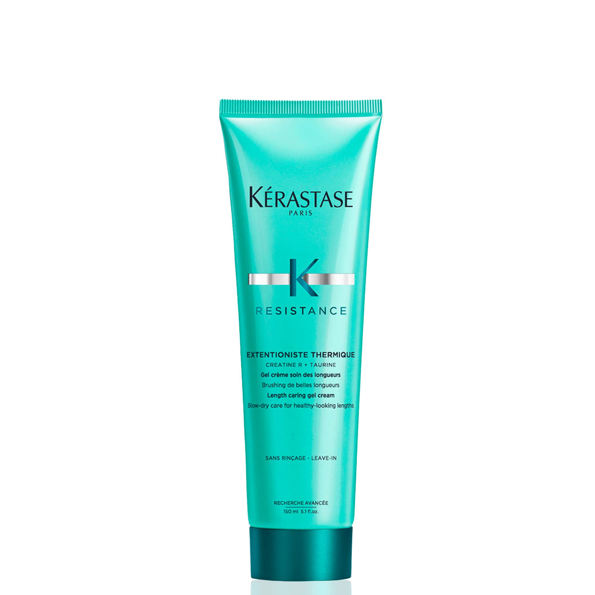 KÉRASTASE front bottle showing product branding and protective benefits