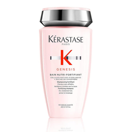 KÉRASTASE front bottle showing product and benefits