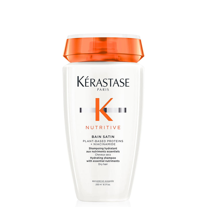 KÉRASTASE front bottle shot showing clean packaging and premium look