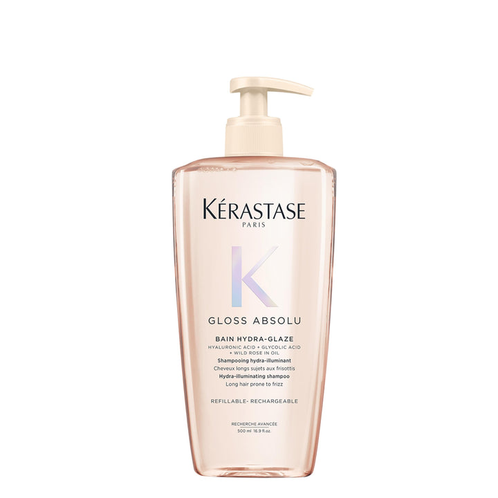 KÉRASTASE front packaging showing refill pouch and label for eco benefit