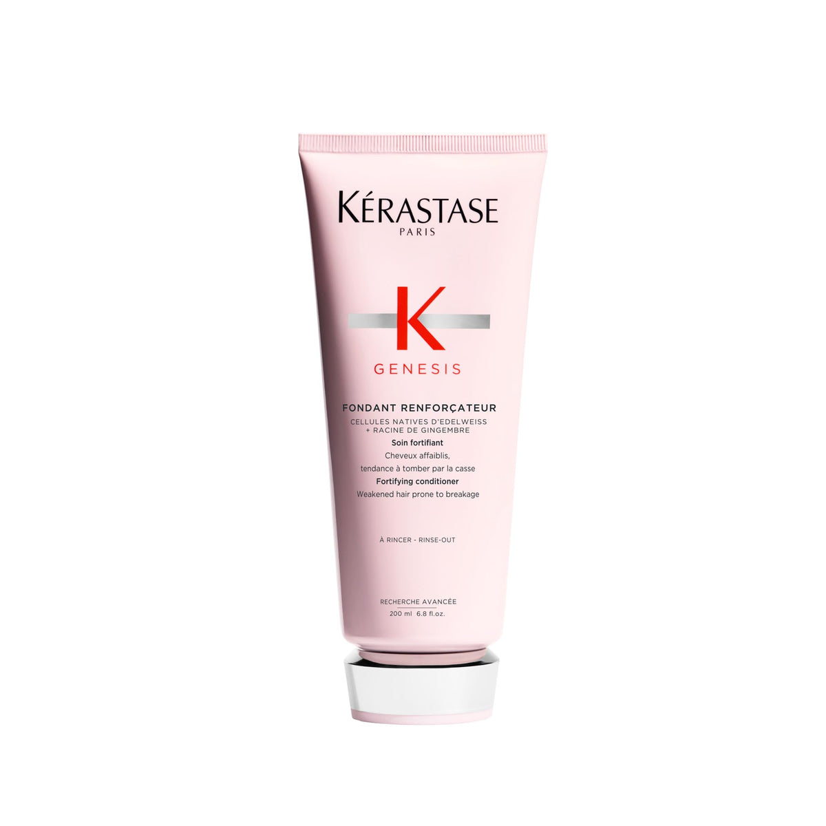 KÉRASTASE front packaging showing conditioner bottle and benefit