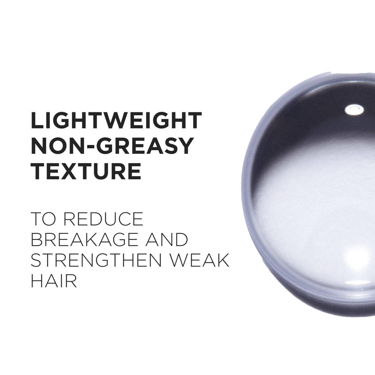 KÉRASTASE Genesis being applied to scalp showing targeted use, helps reduce breakage benefit