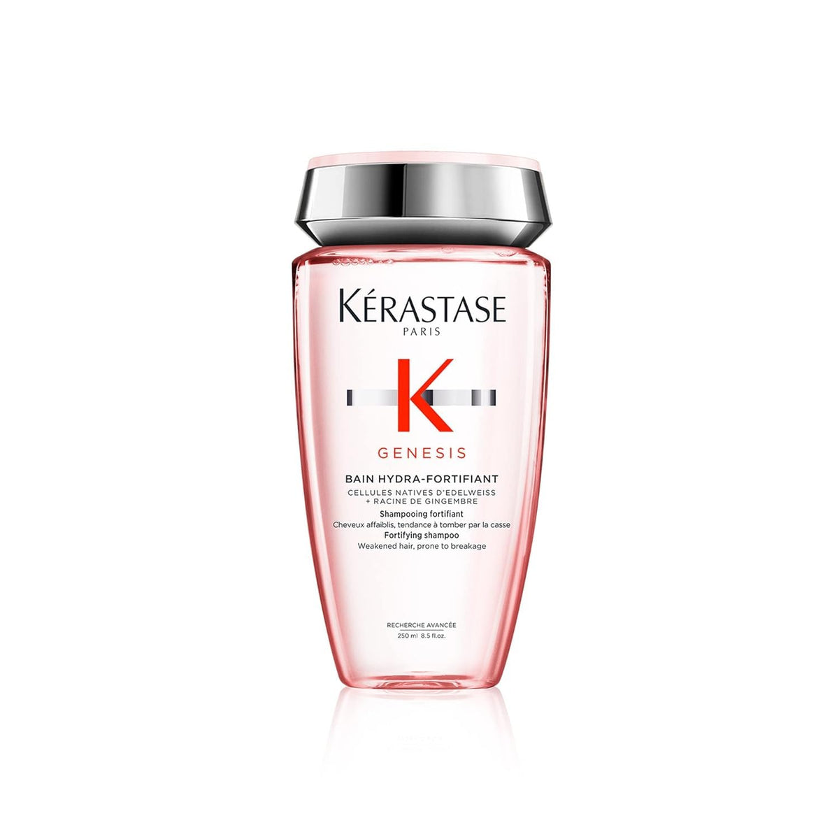 KÉRASTASE front packaging showing product and size for clear identification and trust