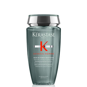 KÉRASTASE Genesis Homme front packaging showing 8.5 fl oz bottle and label benefit