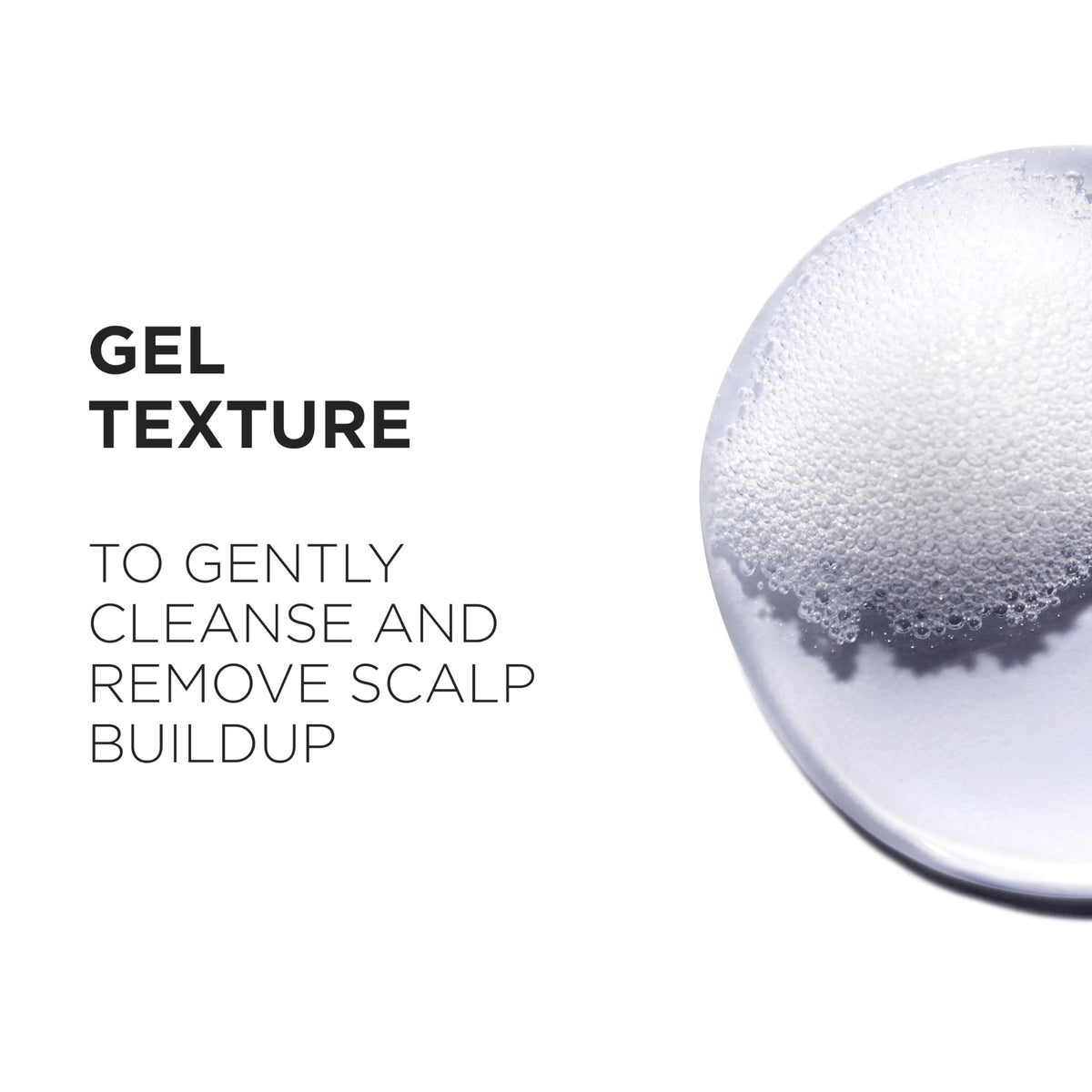 KÉRASTASE lather in hand demonstrating gentle cleansing and easy spreadability