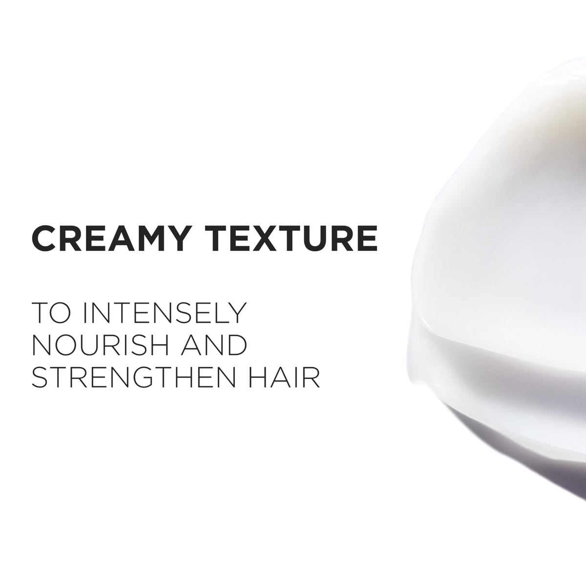 KÉRASTASE mask being rinsed in shower showing detangling benefit