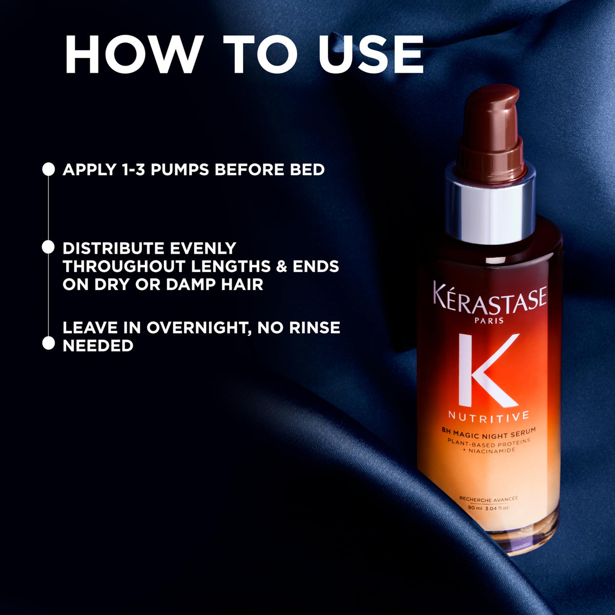 KÉRASTASE ginger root ingredient visual highlighting fortifying active benefit