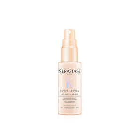 KÉRASTASE front packaging showing the gloss glaze milk benefits