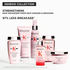 KÉRASTASE conditioner staged in bathroom for everyday routine appeal