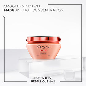 KÉRASTASE creamy mask texture close-up highlighting rich consistency