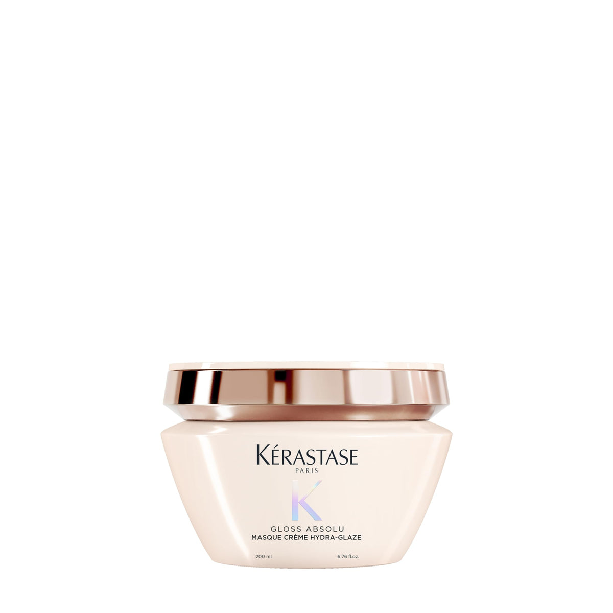KÉRASTASE front jar shot showing packaging and luxe finish benefit