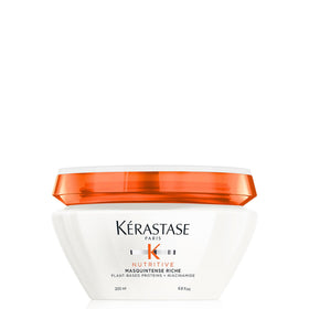 KÉRASTASE Masquintense front jar showing packaging and rich formula benefit