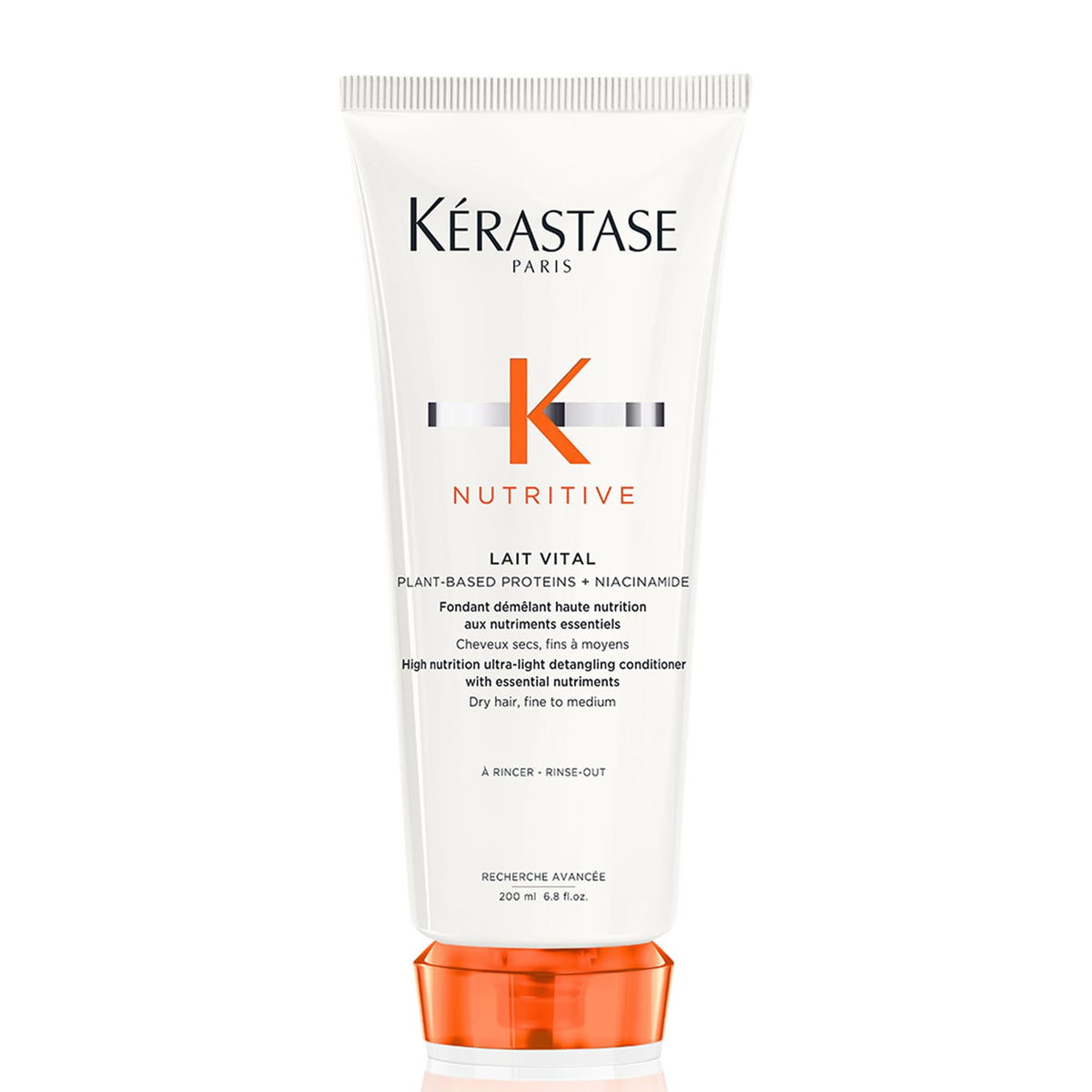 KÉRASTASE front bottle view showing elegant conditioner packaging and premium appeal