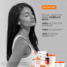KÉRASTASE plant-based proteins ingredient close-up showing natural nourishment