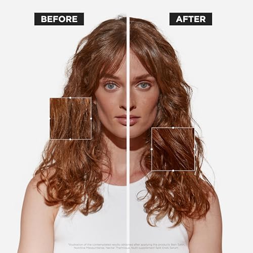 KÉRASTASE serum texture close-up showing lightweight formula for non-greasy hydration