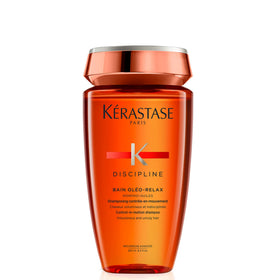 KÉRASTASE front packaging showing bottle and branding and clear benefits