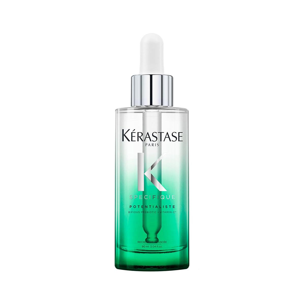 KÉRASTASE before and after scalp visual suggesting calmer, healthier feeling