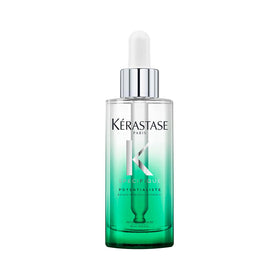 KÉRASTASE before and after scalp visual suggesting calmer, healthier feeling