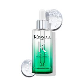 KÉRASTASE front bottle view showing sleek serum packaging and brand clarity