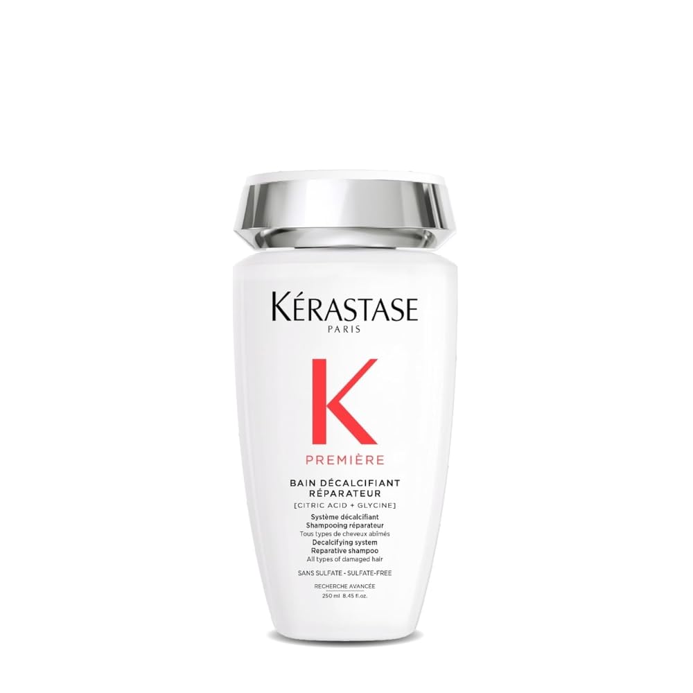 KÉRASTASE front bottle shot showing packaging and professional benefit