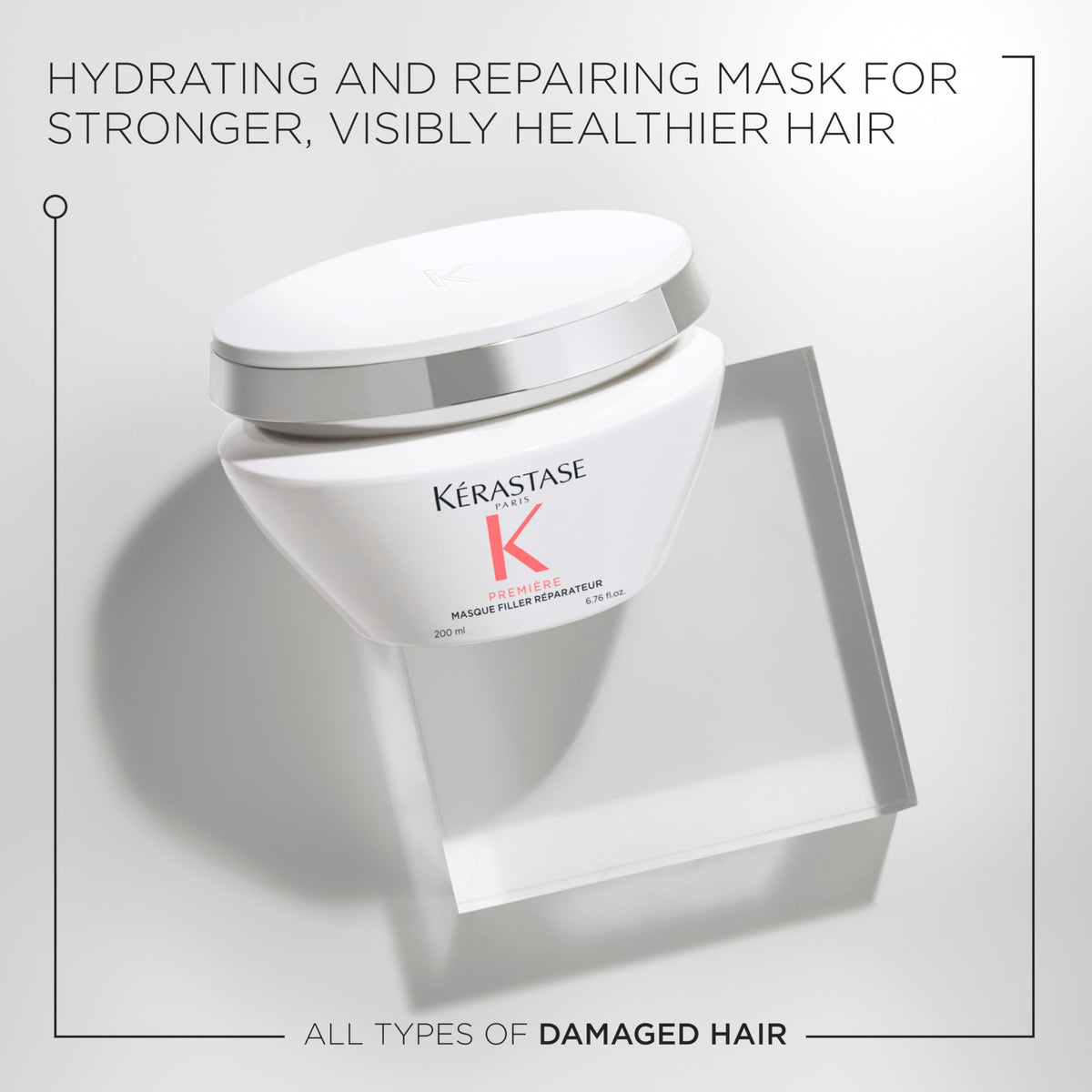 KÉRASTASE Premiere mask creamy texture close-up illustrating spreadability