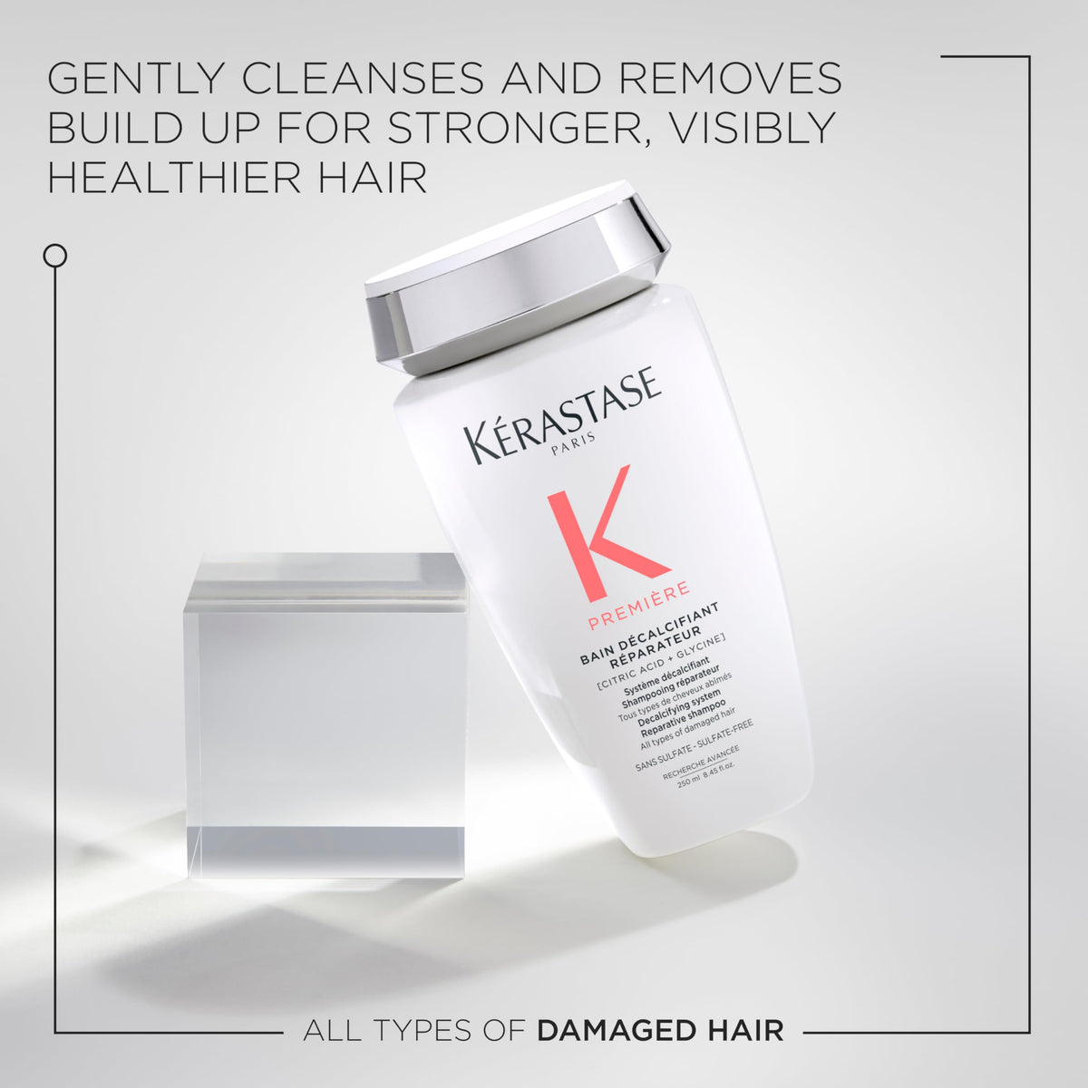 KÉRASTASE pump dispense close-up for easy controlled use