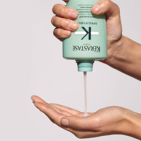 KÉRASTASE product styled with masque and serum to show complementary routine