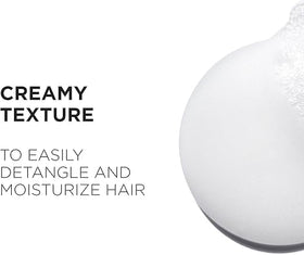 KÉRASTASE pump pouring creamy lather for gentle cleansing