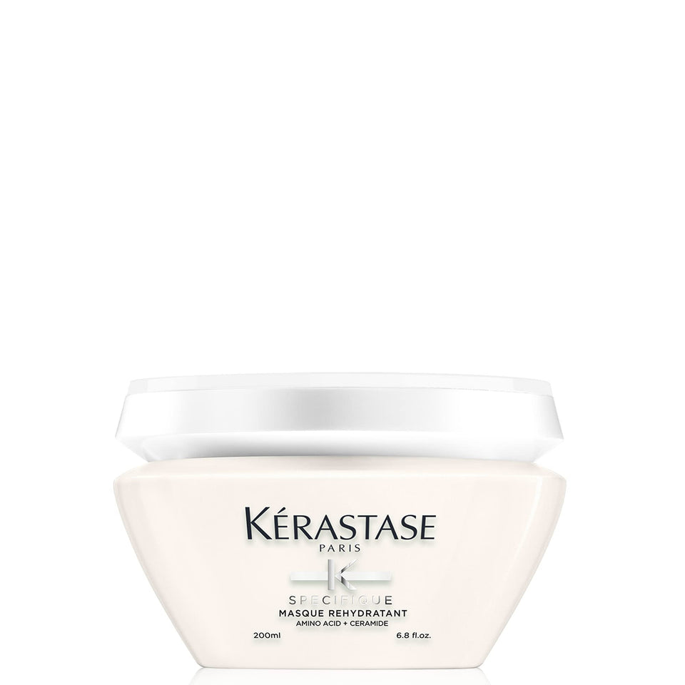 KÉRASTASE front packaging showing sleek jar and label for easy identification and professional care